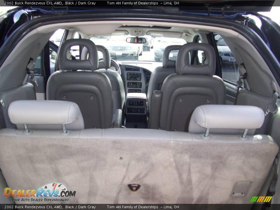 2002 Buick Rendezvous CXL AWD Black / Dark Gray Photo #10