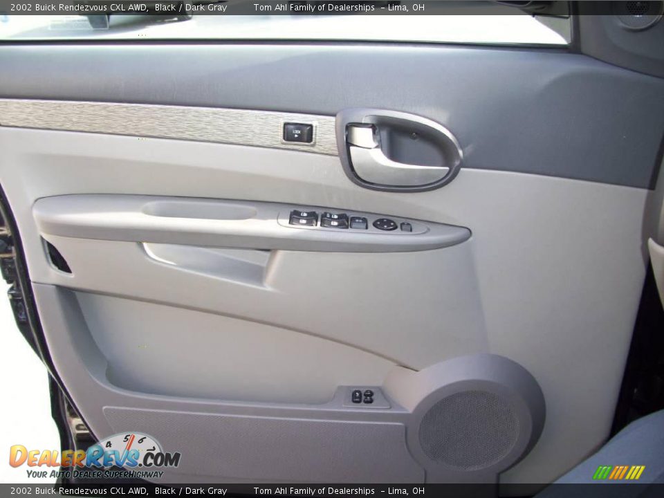 2002 Buick Rendezvous CXL AWD Black / Dark Gray Photo #15