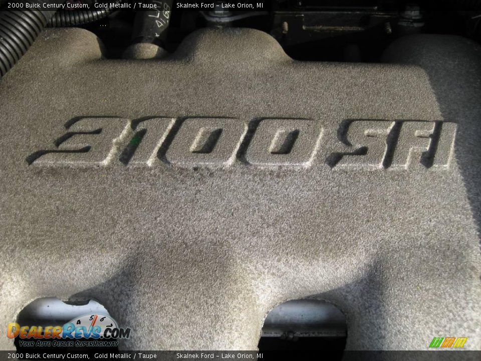 2000 Buick Century Custom Gold Metallic / Taupe Photo #32