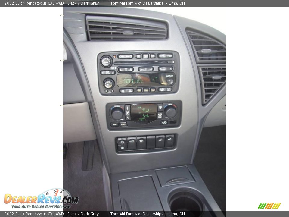 2002 Buick Rendezvous CXL AWD Black / Dark Gray Photo #18