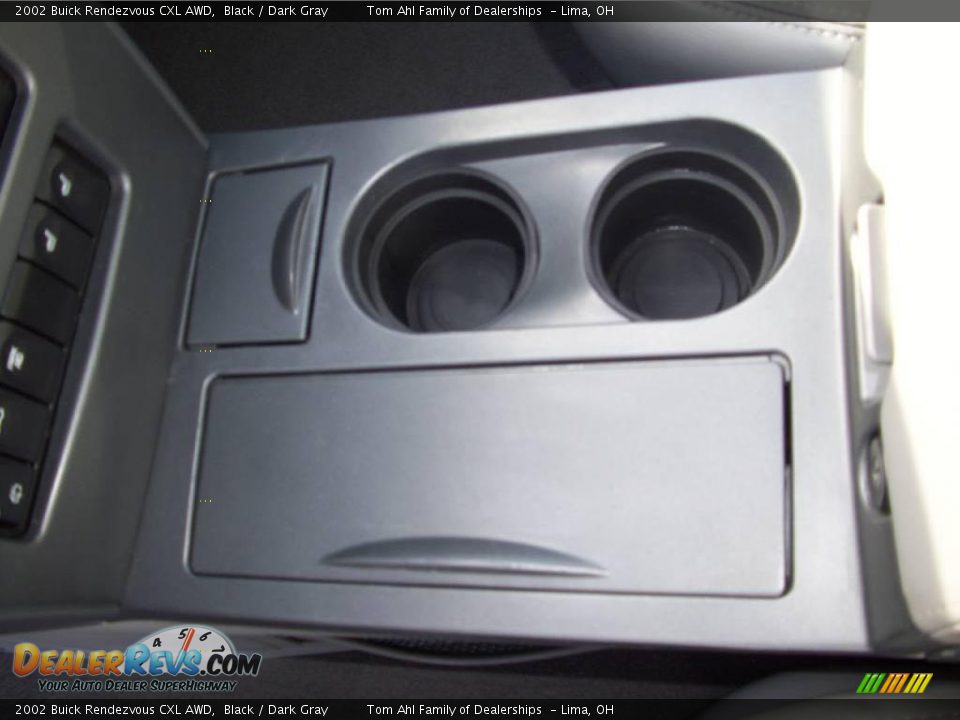 2002 Buick Rendezvous CXL AWD Black / Dark Gray Photo #19