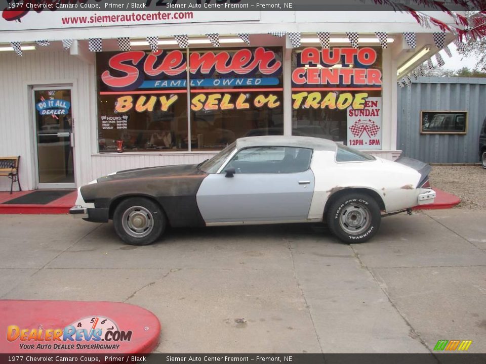 1977 Chevrolet Camaro Coupe Primer / Black Photo #1