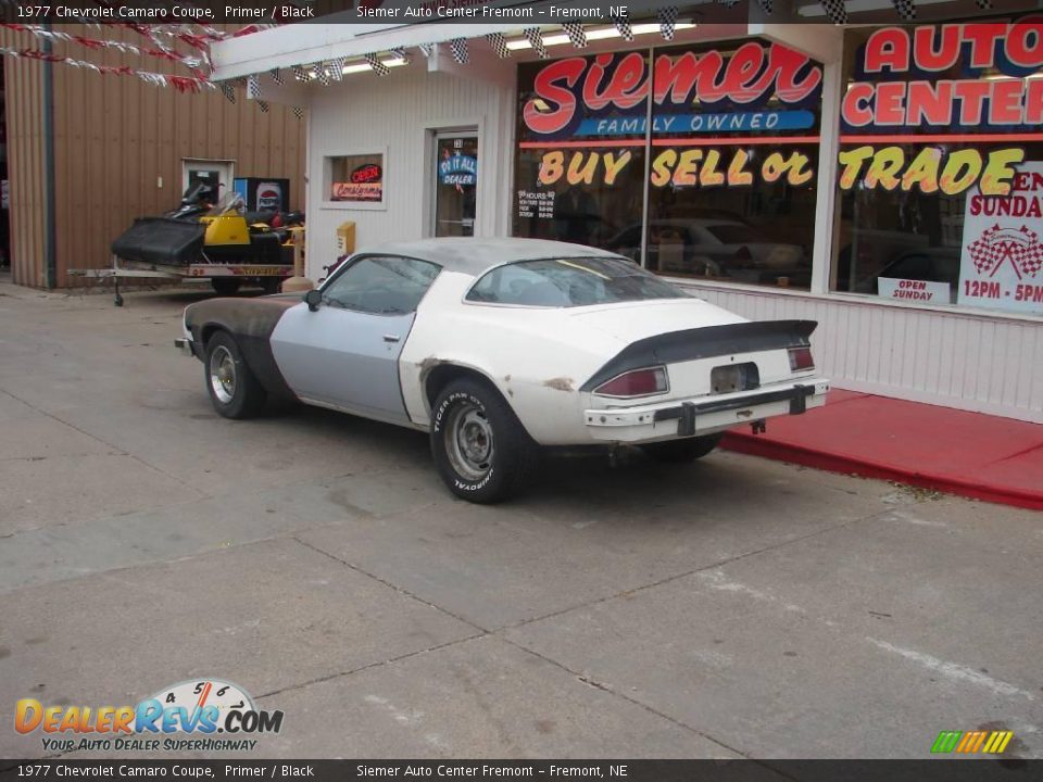 1977 Chevrolet Camaro Coupe Primer / Black Photo #2