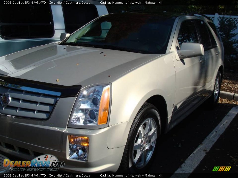 2008 Cadillac SRX 4 V6 AWD Gold Mist / Cashmere/Cocoa Photo #1
