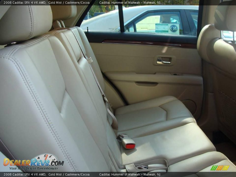 2008 Cadillac SRX 4 V6 AWD Gold Mist / Cashmere/Cocoa Photo #16