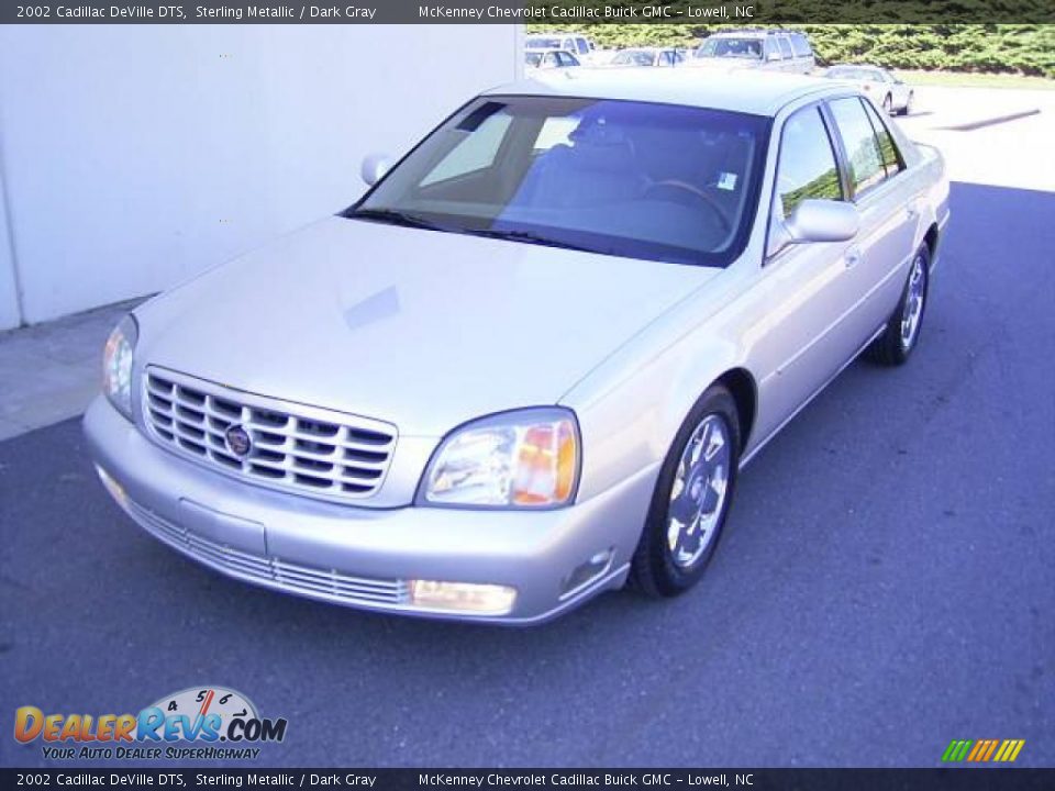 2002 Cadillac DeVille DTS Sterling Metallic / Dark Gray Photo #1