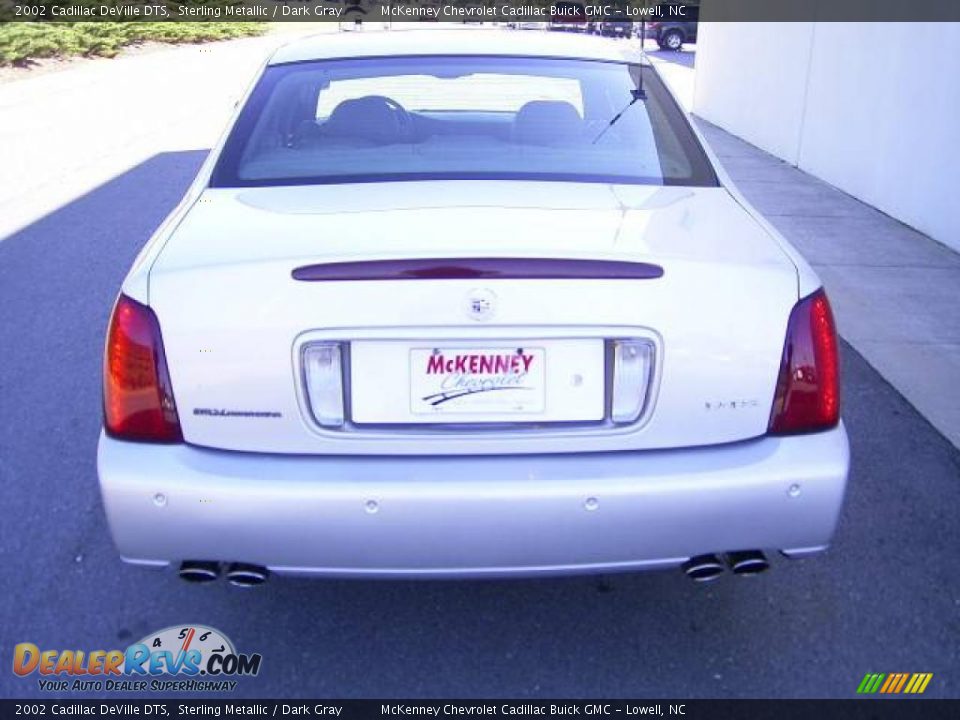 2002 Cadillac DeVille DTS Sterling Metallic / Dark Gray Photo #3