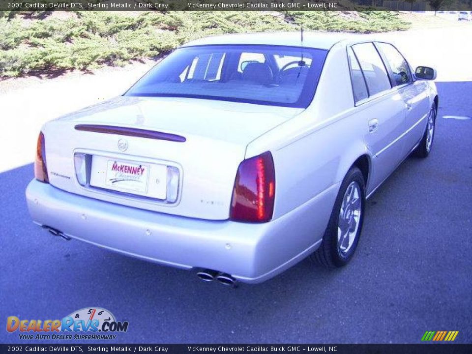 2002 Cadillac DeVille DTS Sterling Metallic / Dark Gray Photo #4