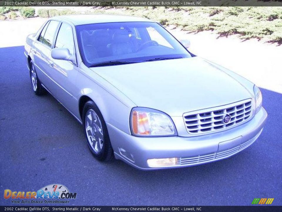 2002 Cadillac DeVille DTS Sterling Metallic / Dark Gray Photo #5