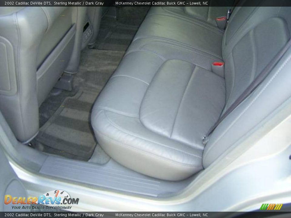 2002 Cadillac DeVille DTS Sterling Metallic / Dark Gray Photo #11