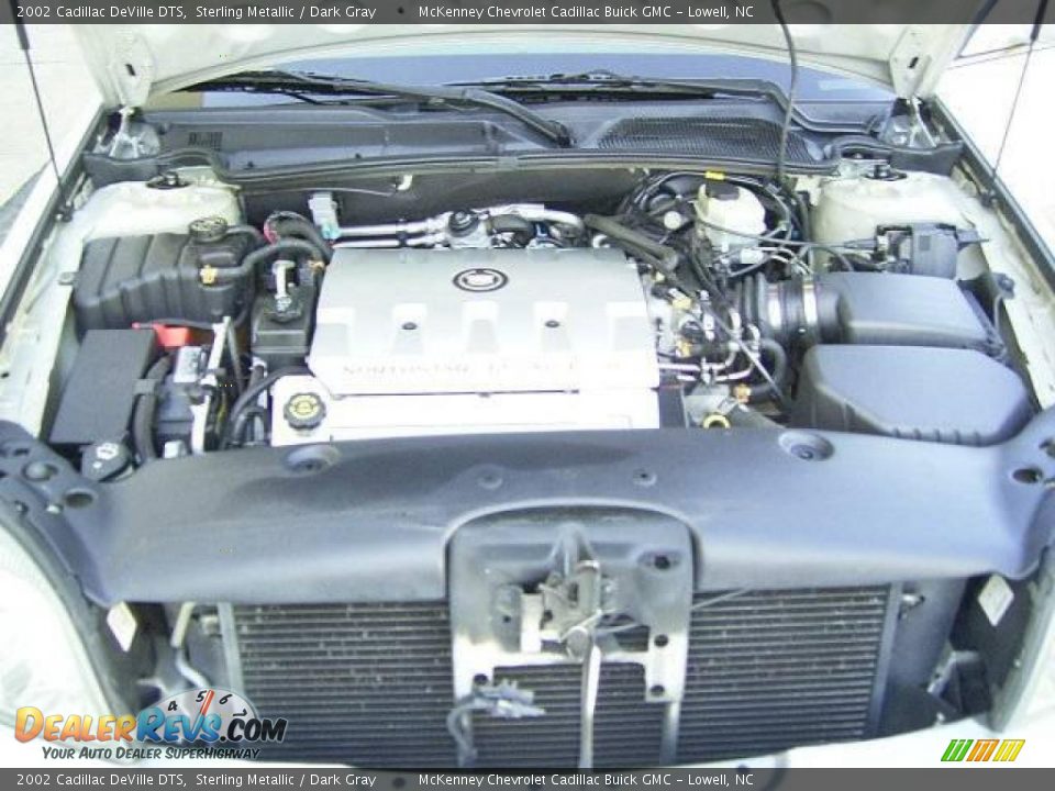 2002 Cadillac DeVille DTS Sterling Metallic / Dark Gray Photo #19
