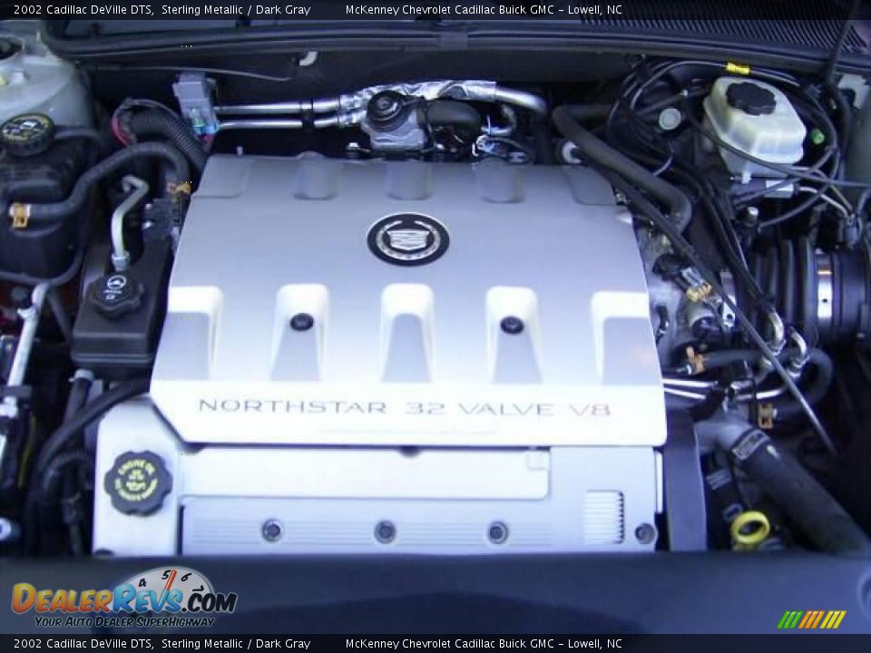 2002 Cadillac DeVille DTS Sterling Metallic / Dark Gray Photo #20