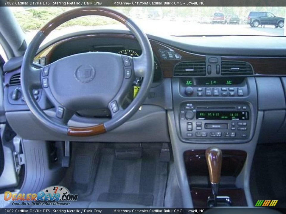 2002 Cadillac DeVille DTS Sterling Metallic / Dark Gray Photo #21