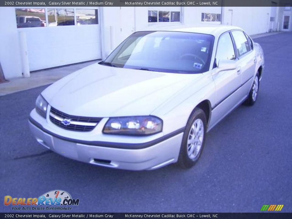 2002 Chevrolet Impala Galaxy Silver Metallic / Medium Gray Photo #1