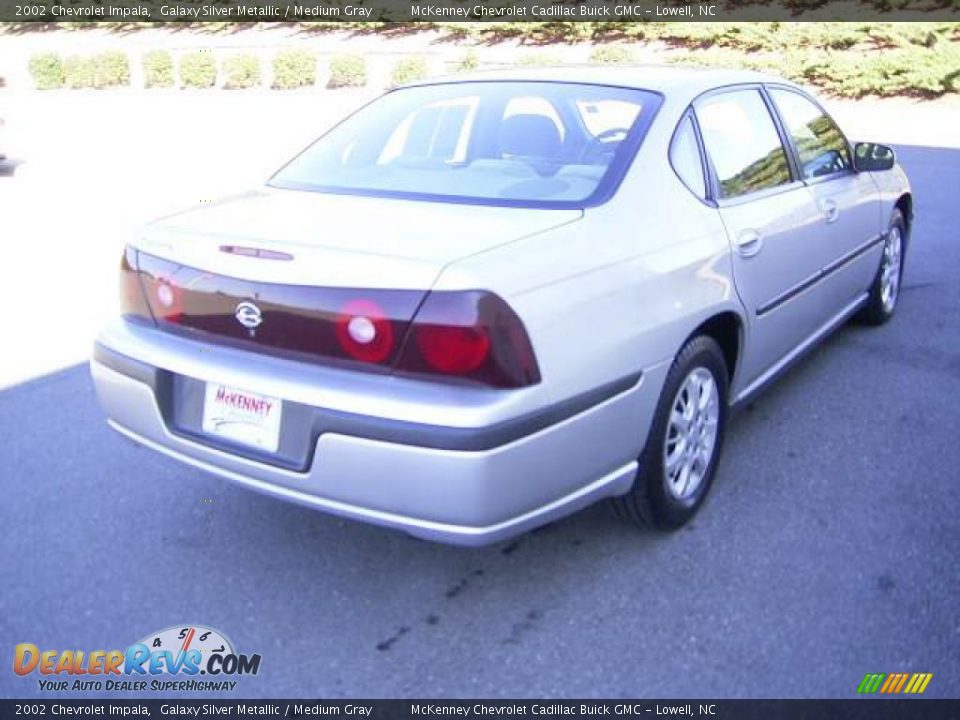 2002 Chevrolet Impala Galaxy Silver Metallic / Medium Gray Photo #4