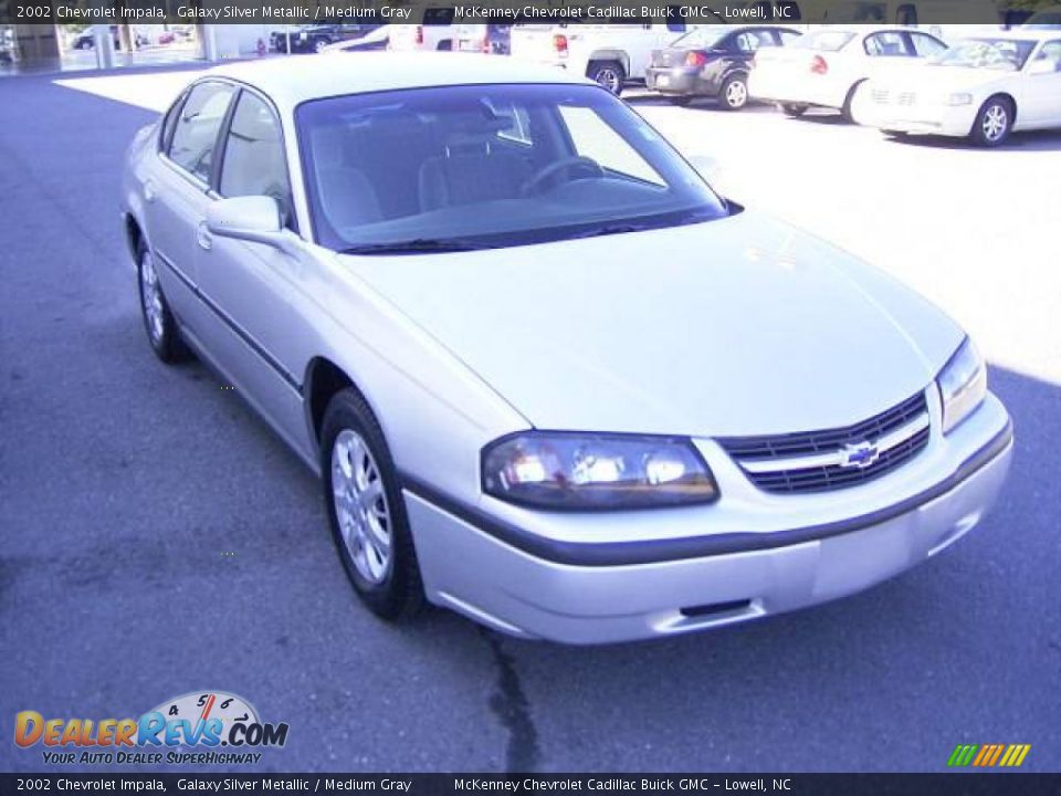 2002 Chevrolet Impala Galaxy Silver Metallic / Medium Gray Photo #5