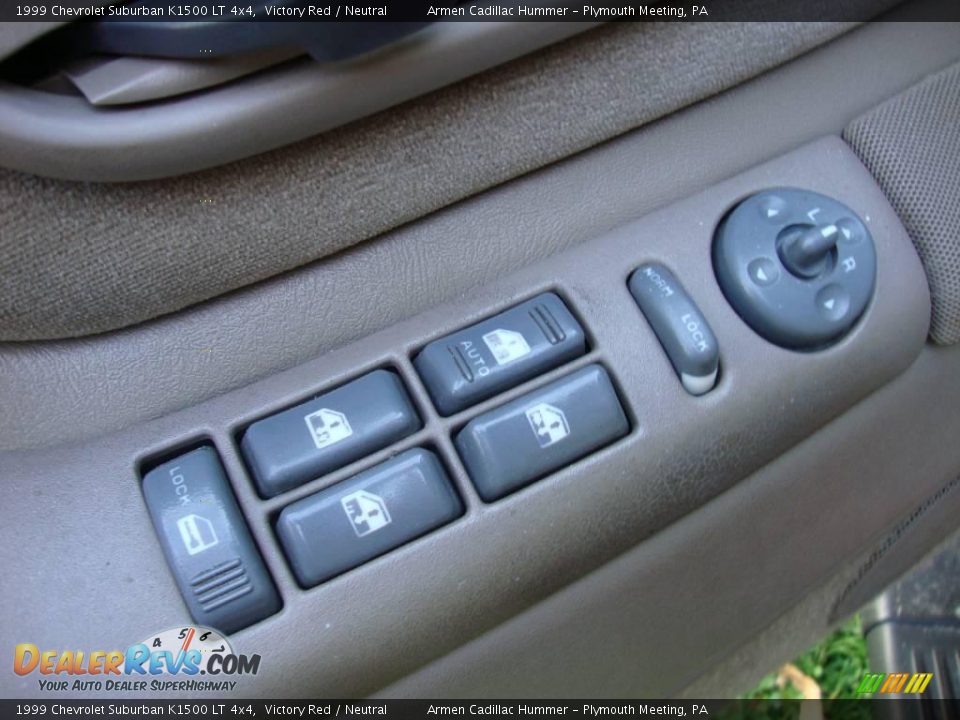 1999 Chevrolet Suburban K1500 LT 4x4 Victory Red / Neutral Photo #14