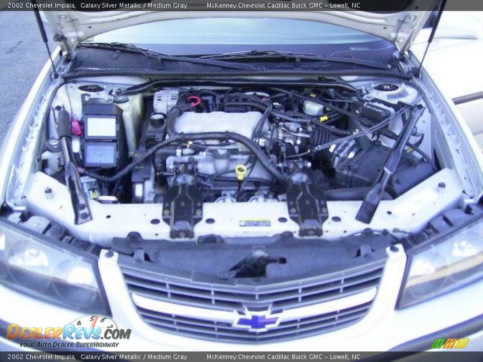 2002 Chevrolet Impala Galaxy Silver Metallic / Medium Gray Photo #19