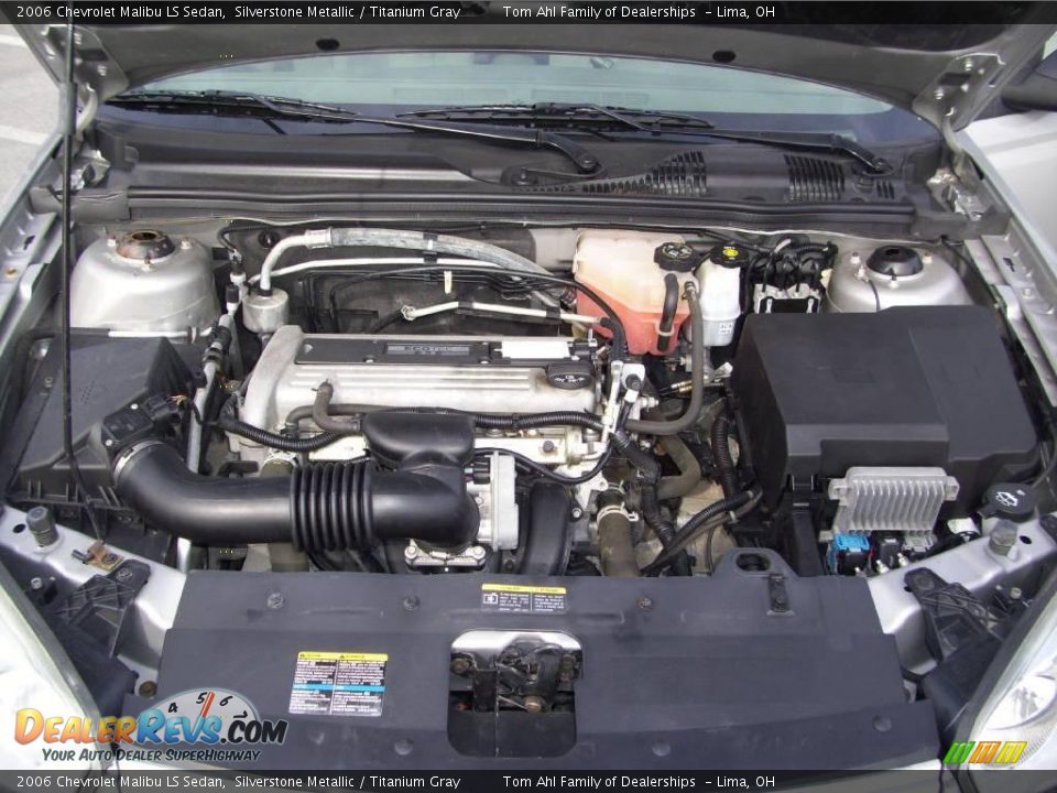 2006 Chevrolet Malibu LS Sedan Silverstone Metallic / Titanium Gray Photo #9