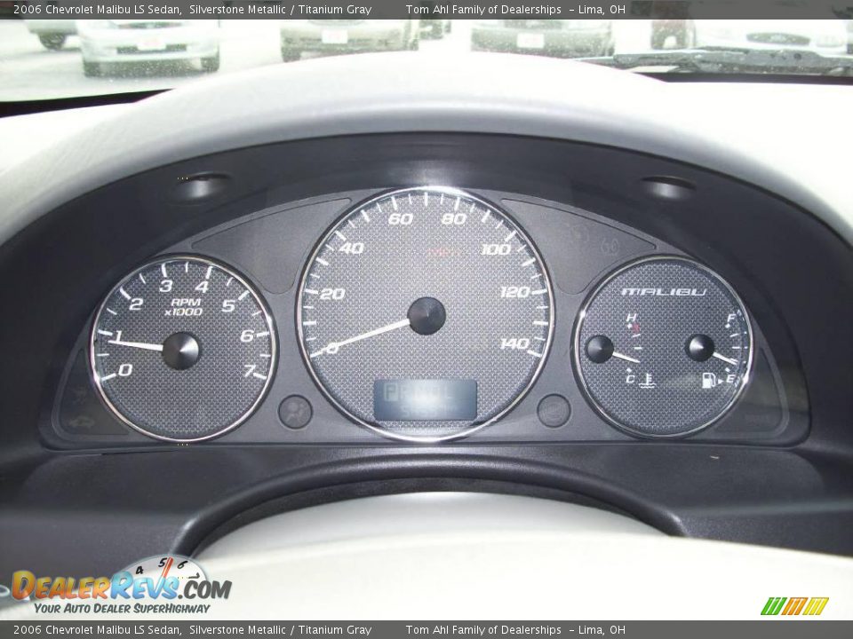 2006 Chevrolet Malibu LS Sedan Silverstone Metallic / Titanium Gray Photo #13