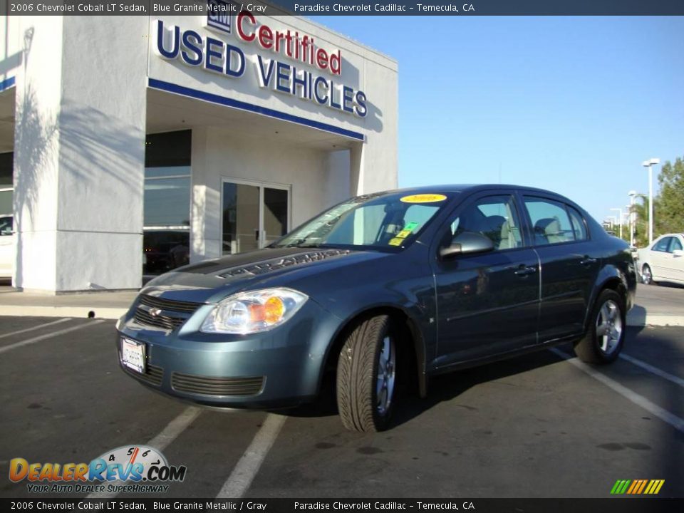 2006 Chevrolet Cobalt LT Sedan Blue Granite Metallic / Gray Photo #1