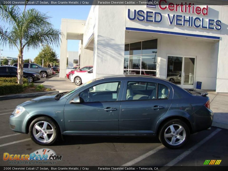 2006 Chevrolet Cobalt LT Sedan Blue Granite Metallic / Gray Photo #2