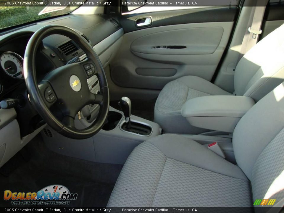 2006 Chevrolet Cobalt LT Sedan Blue Granite Metallic / Gray Photo #9