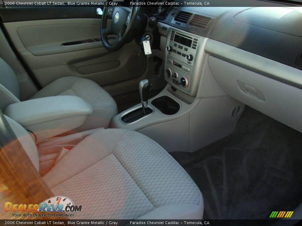 2006 Chevrolet Cobalt LT Sedan Blue Granite Metallic / Gray Photo #12