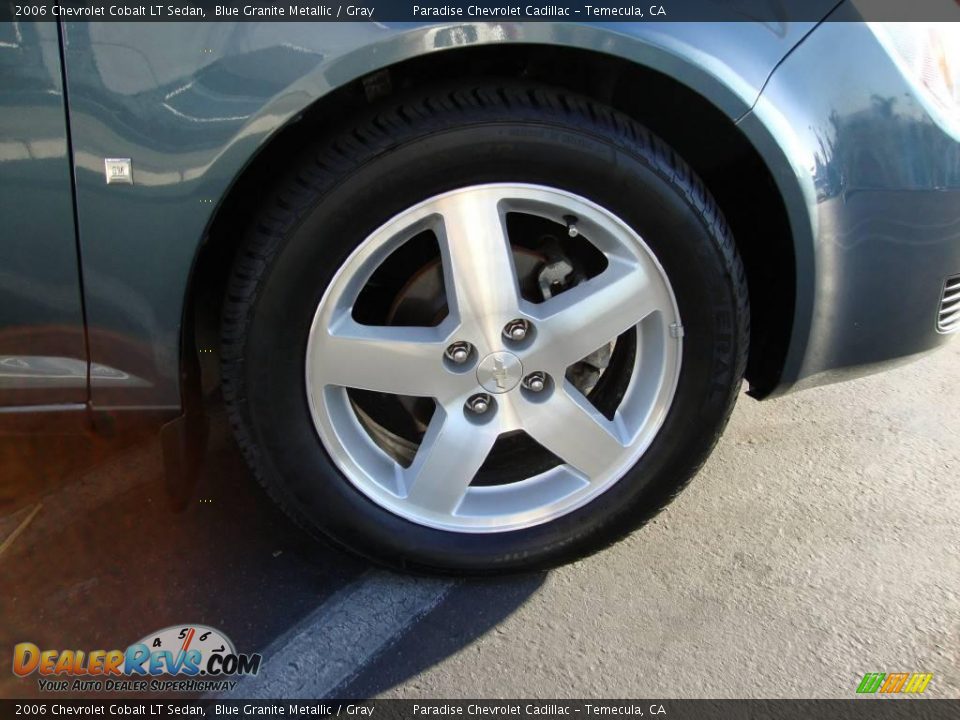 2006 Chevrolet Cobalt LT Sedan Blue Granite Metallic / Gray Photo #13