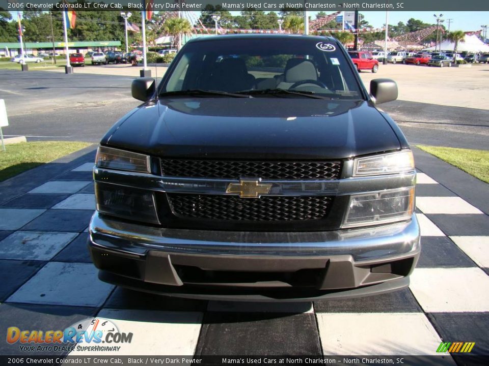 2006 Chevrolet Colorado LT Crew Cab Black / Very Dark Pewter Photo #4