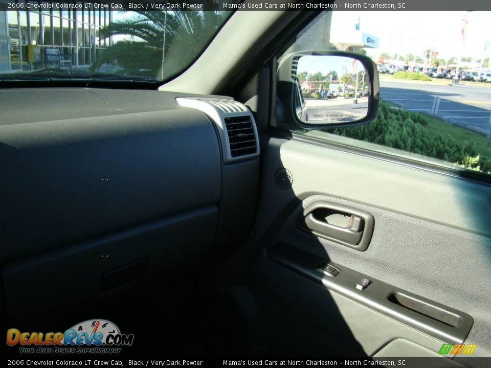 2006 Chevrolet Colorado LT Crew Cab Black / Very Dark Pewter Photo #15