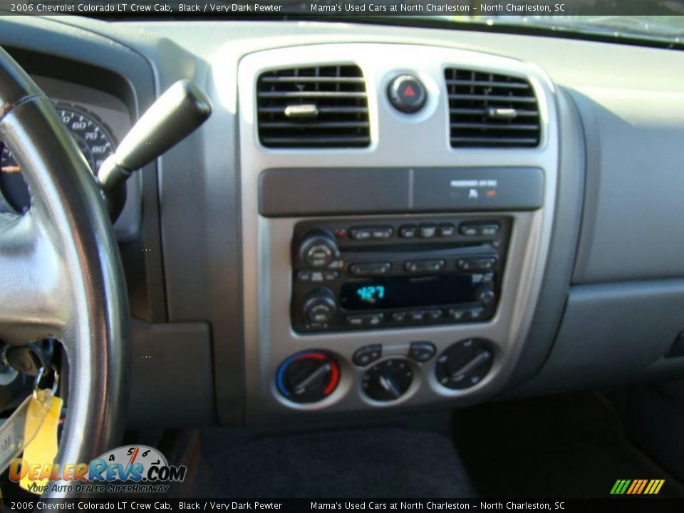 2006 Chevrolet Colorado LT Crew Cab Black / Very Dark Pewter Photo #16