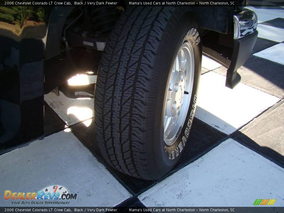 2006 Chevrolet Colorado LT Crew Cab Black / Very Dark Pewter Photo #21