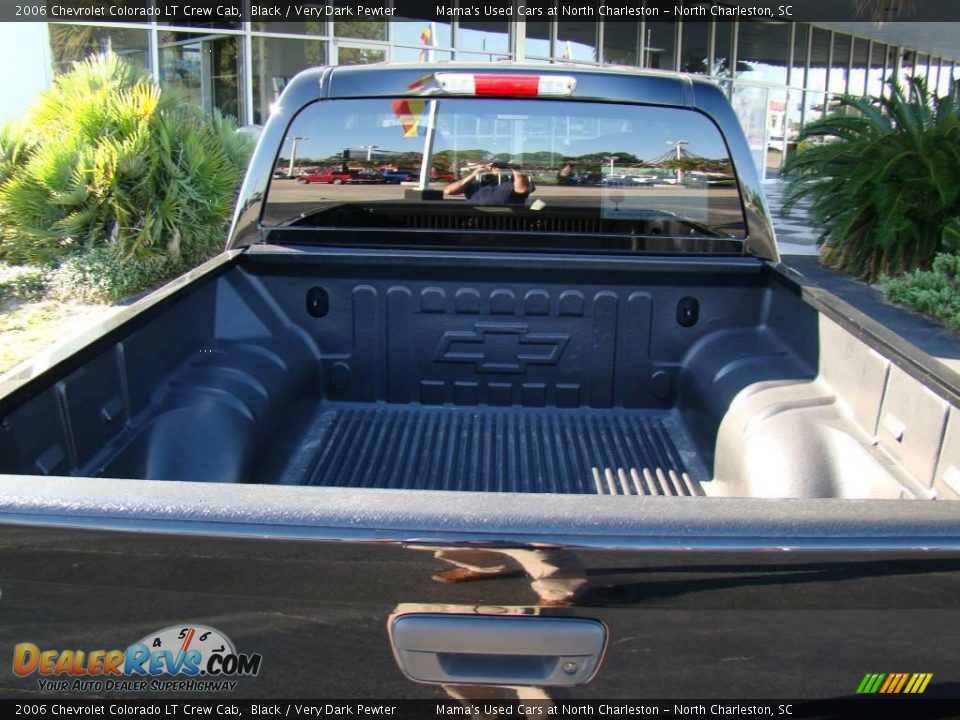 2006 Chevrolet Colorado LT Crew Cab Black / Very Dark Pewter Photo #26