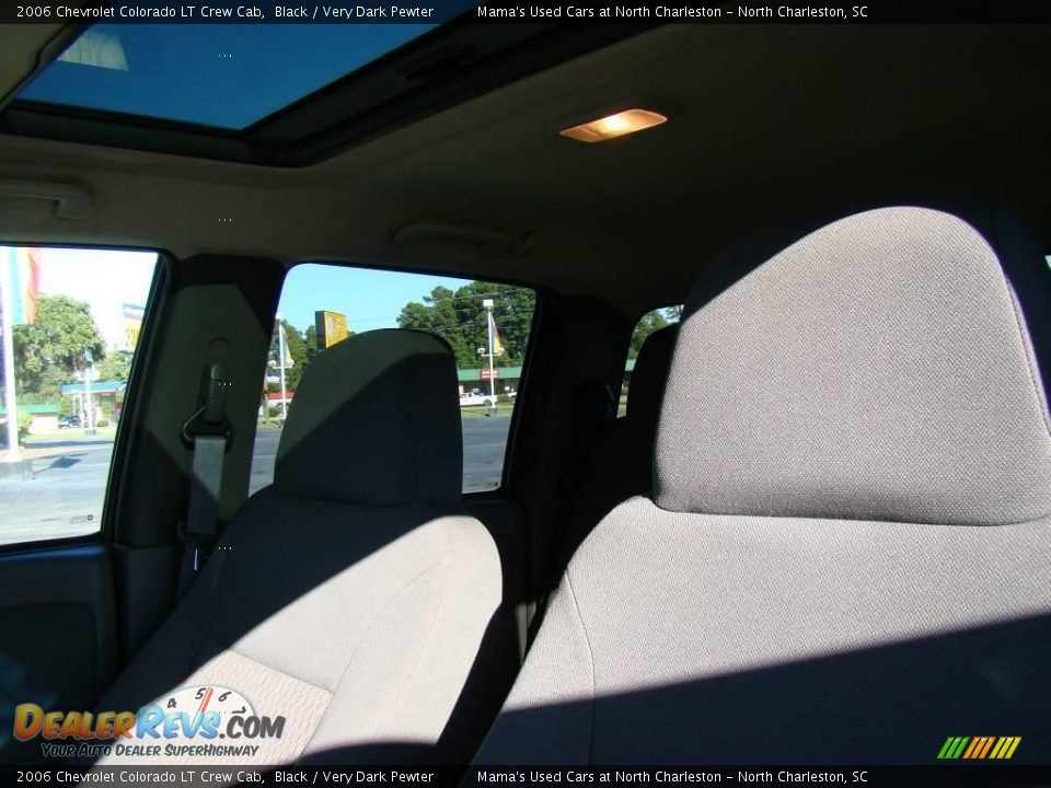 2006 Chevrolet Colorado LT Crew Cab Black / Very Dark Pewter Photo #27