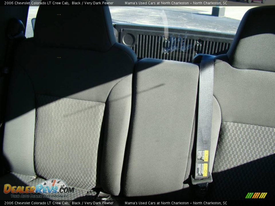 2006 Chevrolet Colorado LT Crew Cab Black / Very Dark Pewter Photo #28