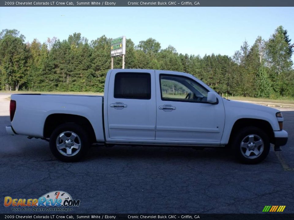 2009 Chevrolet Colorado LT Crew Cab Summit White / Ebony Photo #5