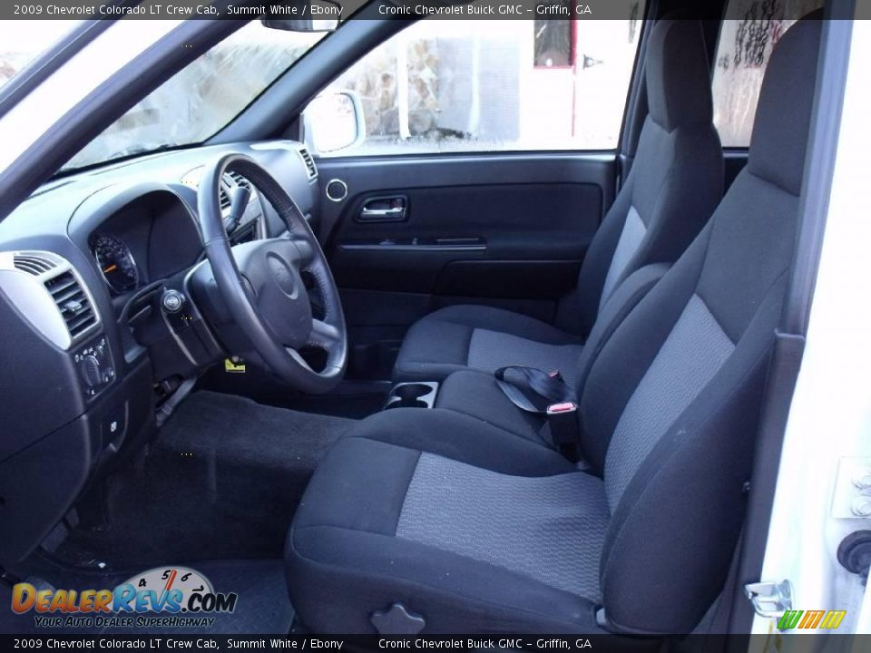 2009 Chevrolet Colorado LT Crew Cab Summit White / Ebony Photo #10