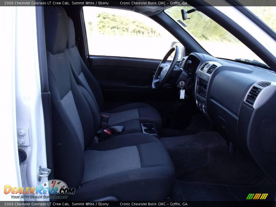 2009 Chevrolet Colorado LT Crew Cab Summit White / Ebony Photo #15