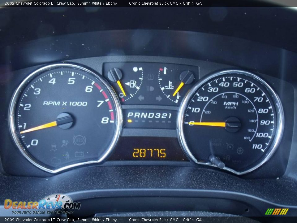 2009 Chevrolet Colorado LT Crew Cab Summit White / Ebony Photo #19