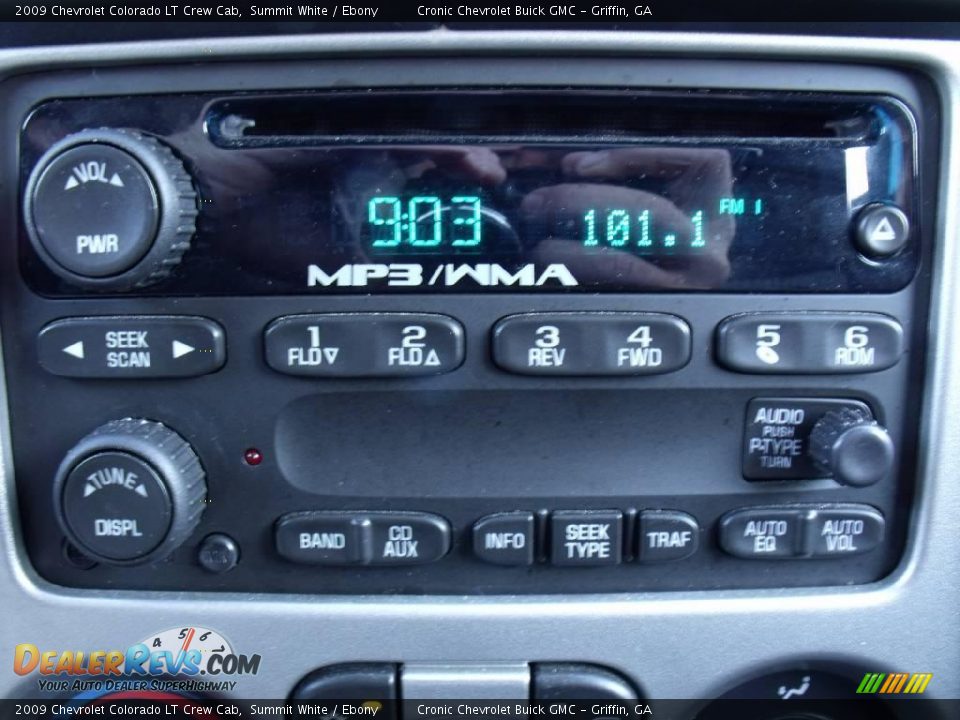 2009 Chevrolet Colorado LT Crew Cab Summit White / Ebony Photo #20