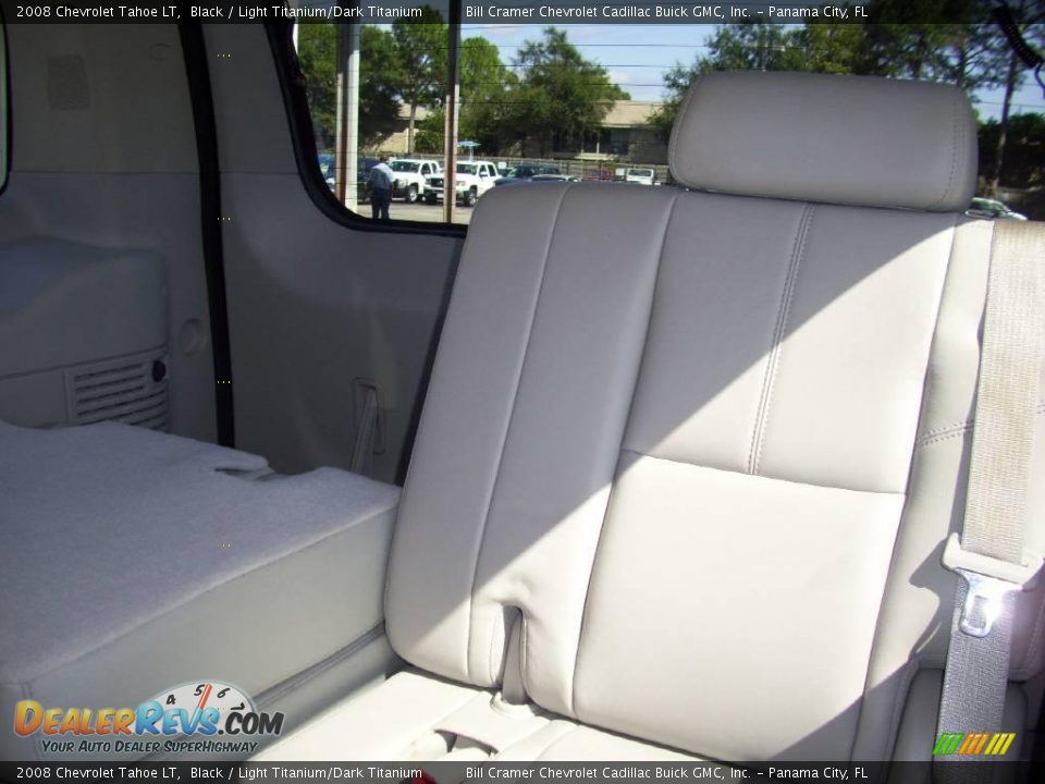 2008 Chevrolet Tahoe LT Black / Light Titanium/Dark Titanium Photo #5