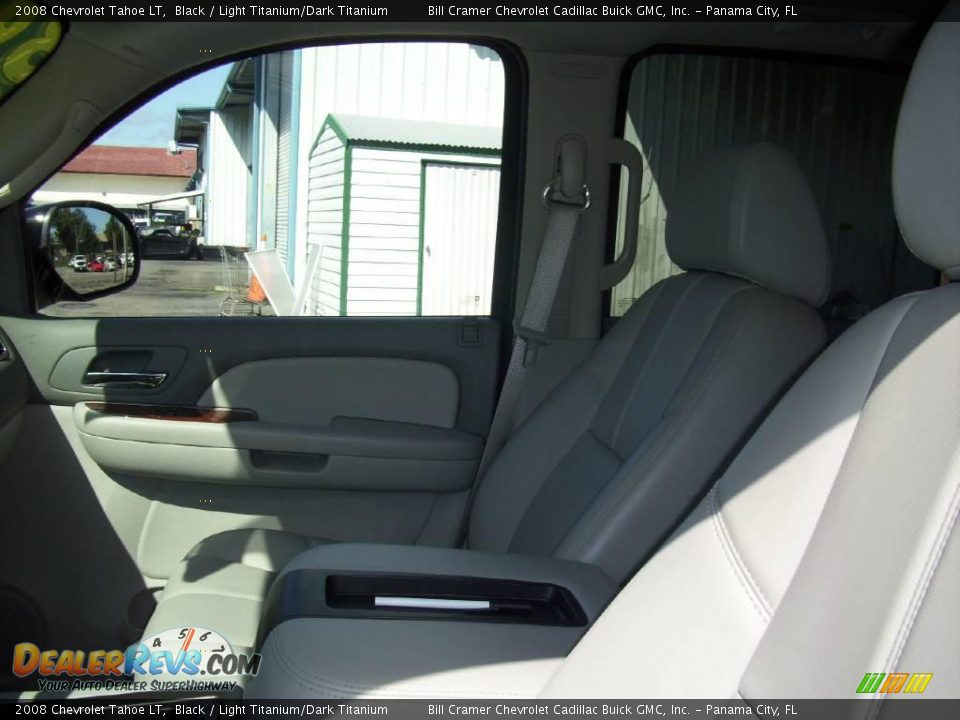 2008 Chevrolet Tahoe LT Black / Light Titanium/Dark Titanium Photo #8