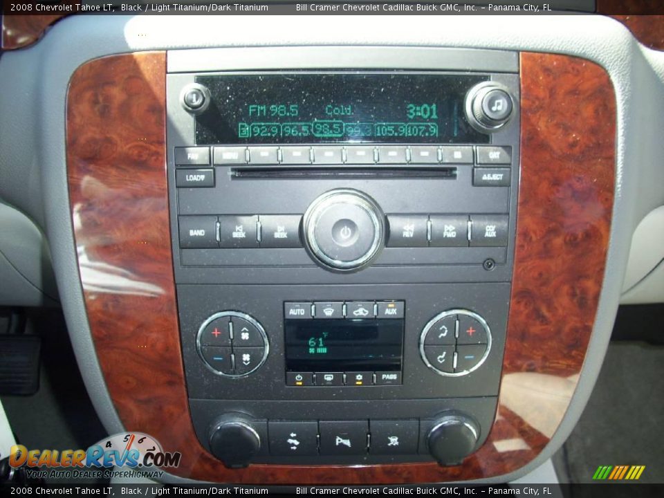 2008 Chevrolet Tahoe LT Black / Light Titanium/Dark Titanium Photo #9