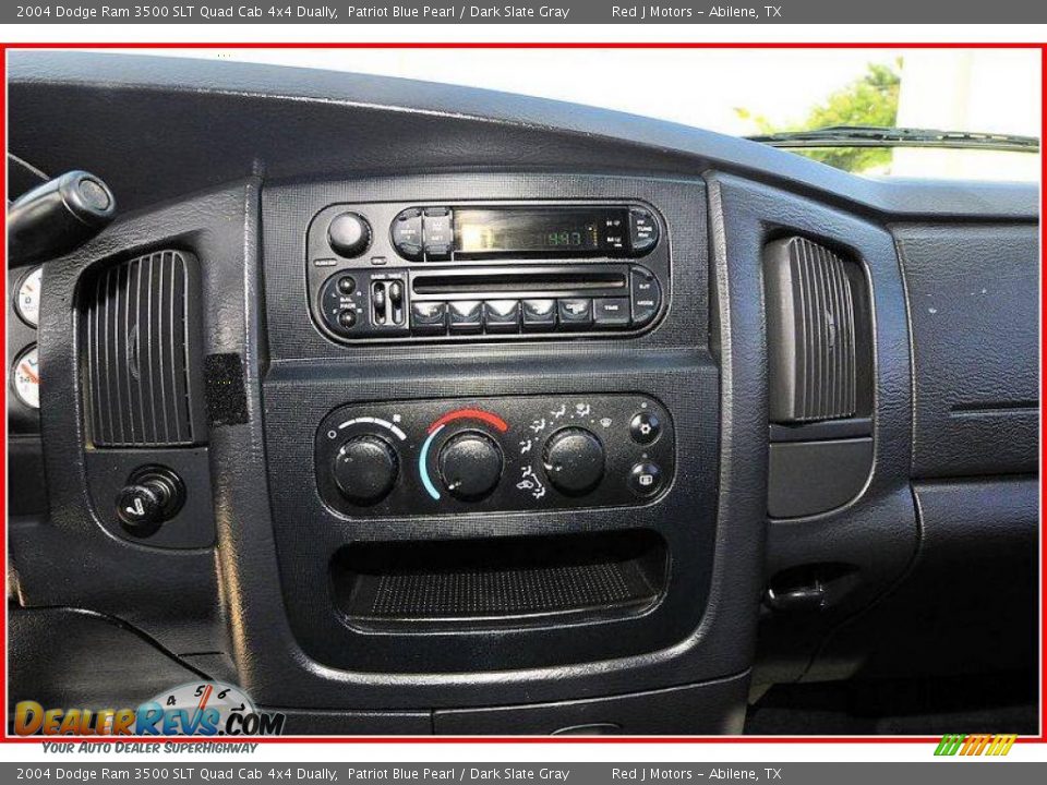 2004 Dodge Ram 3500 SLT Quad Cab 4x4 Dually Patriot Blue Pearl / Dark Slate Gray Photo #28