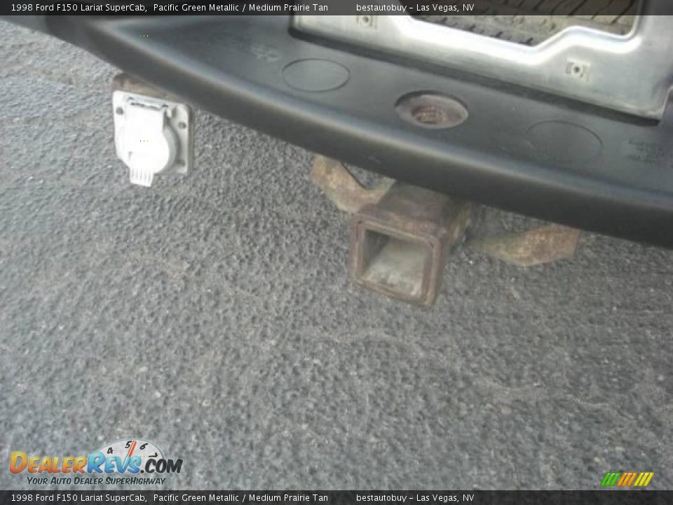 1998 Ford F150 Lariat SuperCab Pacific Green Metallic / Medium Prairie Tan Photo #10