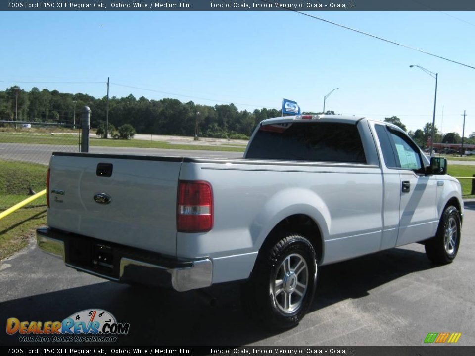 2006 Ford F150 XLT Regular Cab Oxford White / Medium Flint Photo #3