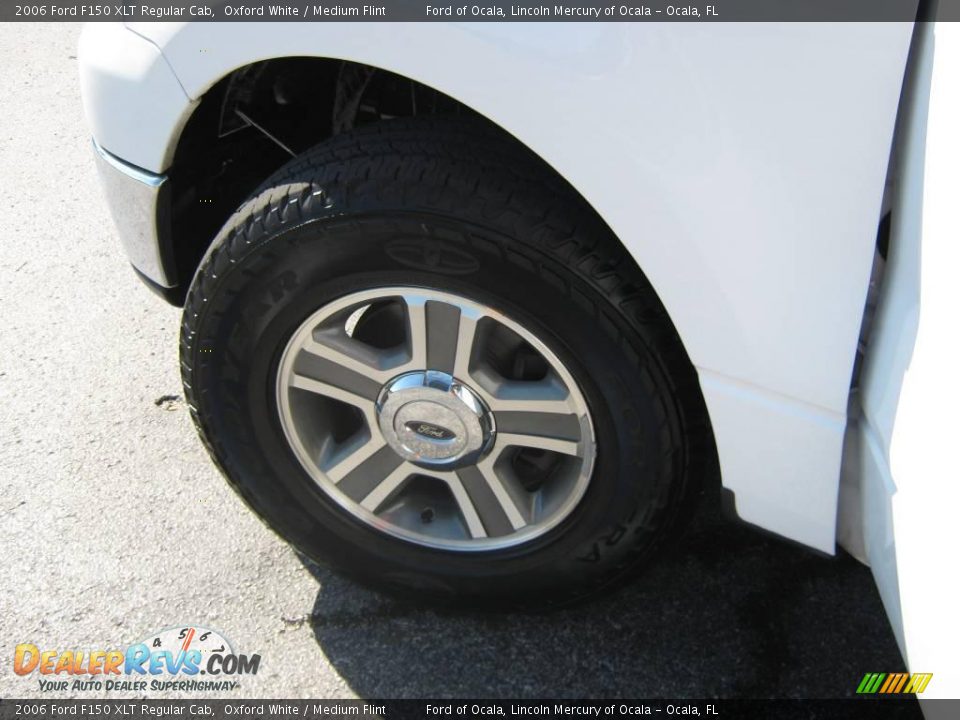 2006 Ford F150 XLT Regular Cab Oxford White / Medium Flint Photo #13