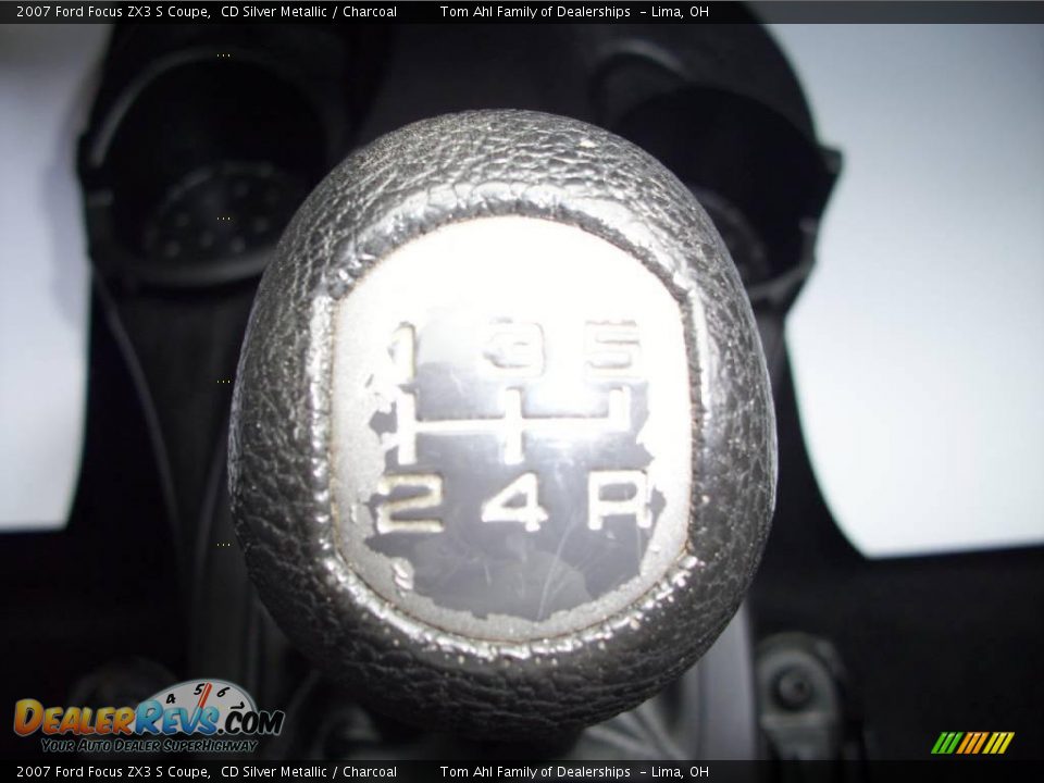 2007 Ford Focus ZX3 S Coupe CD Silver Metallic / Charcoal Photo #16