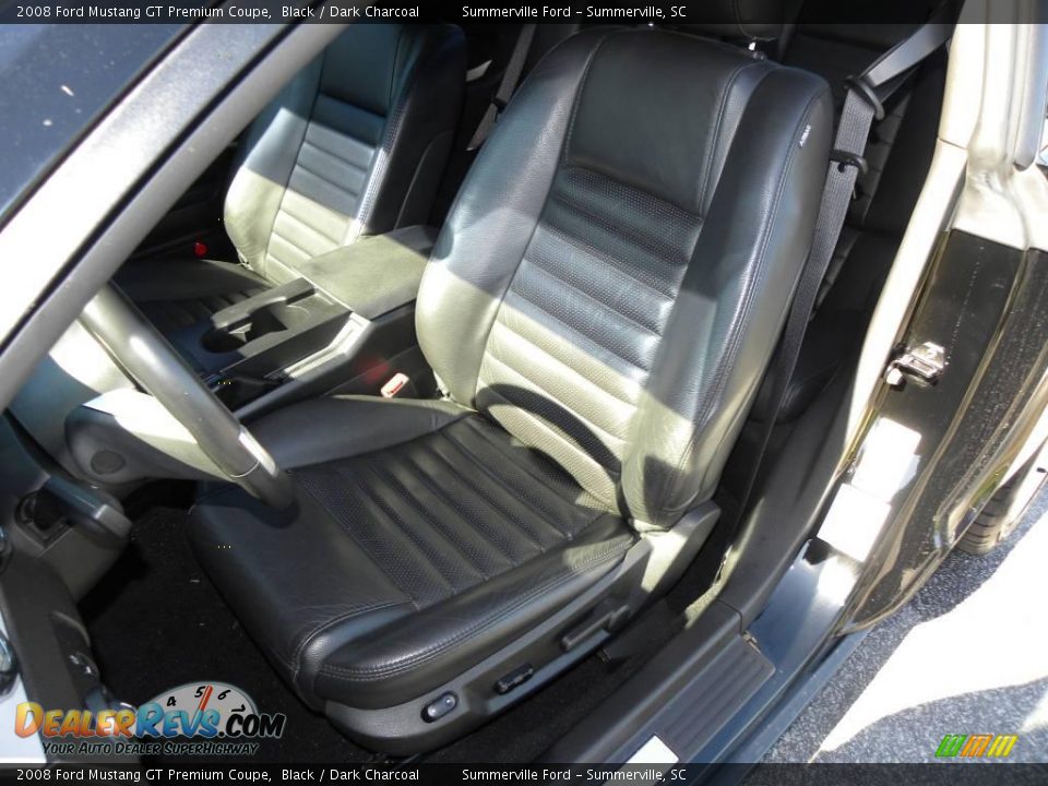 2008 Ford Mustang GT Premium Coupe Black / Dark Charcoal Photo #4